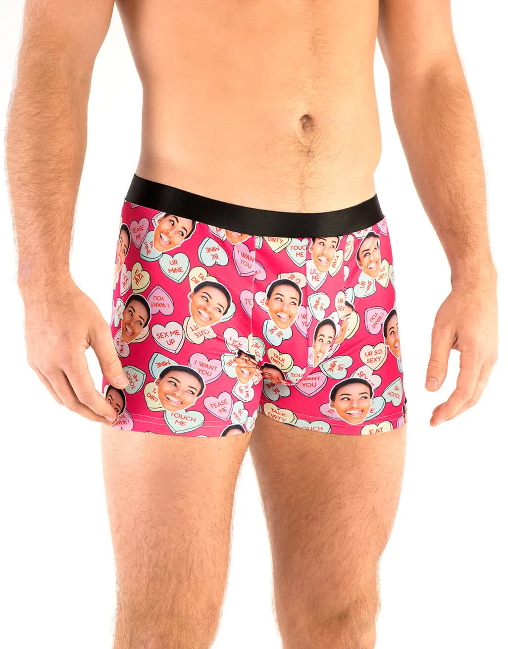 Naughty Love Hearts Boxers sold by Super Socks product image thumbnail 2