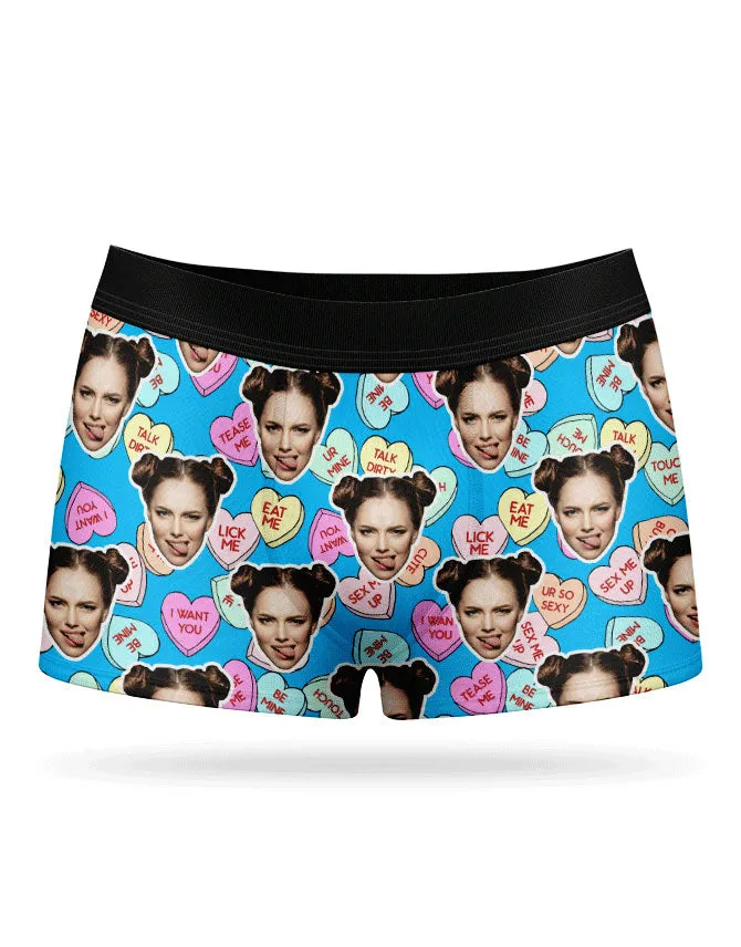 Naughty Love Hearts Boxers sold by Super Socks product image thumbnail 5