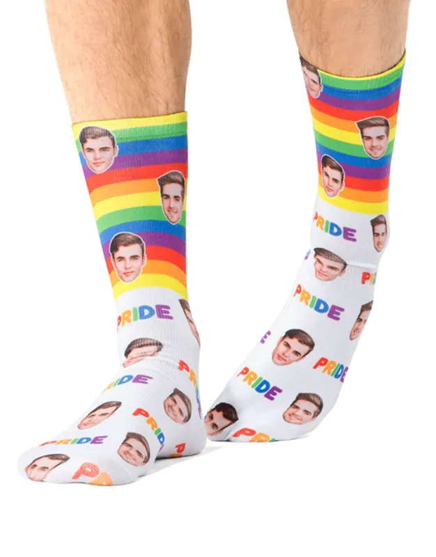 Rainbow Pride Socks sold by Super Socks