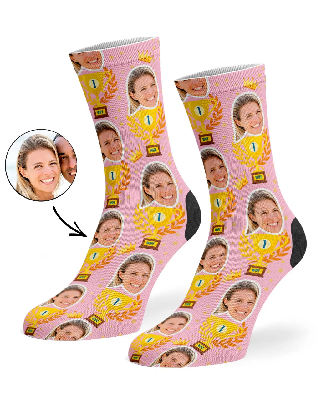 Trophy Wife Socks sold by Super Socks product image thumbnail 3