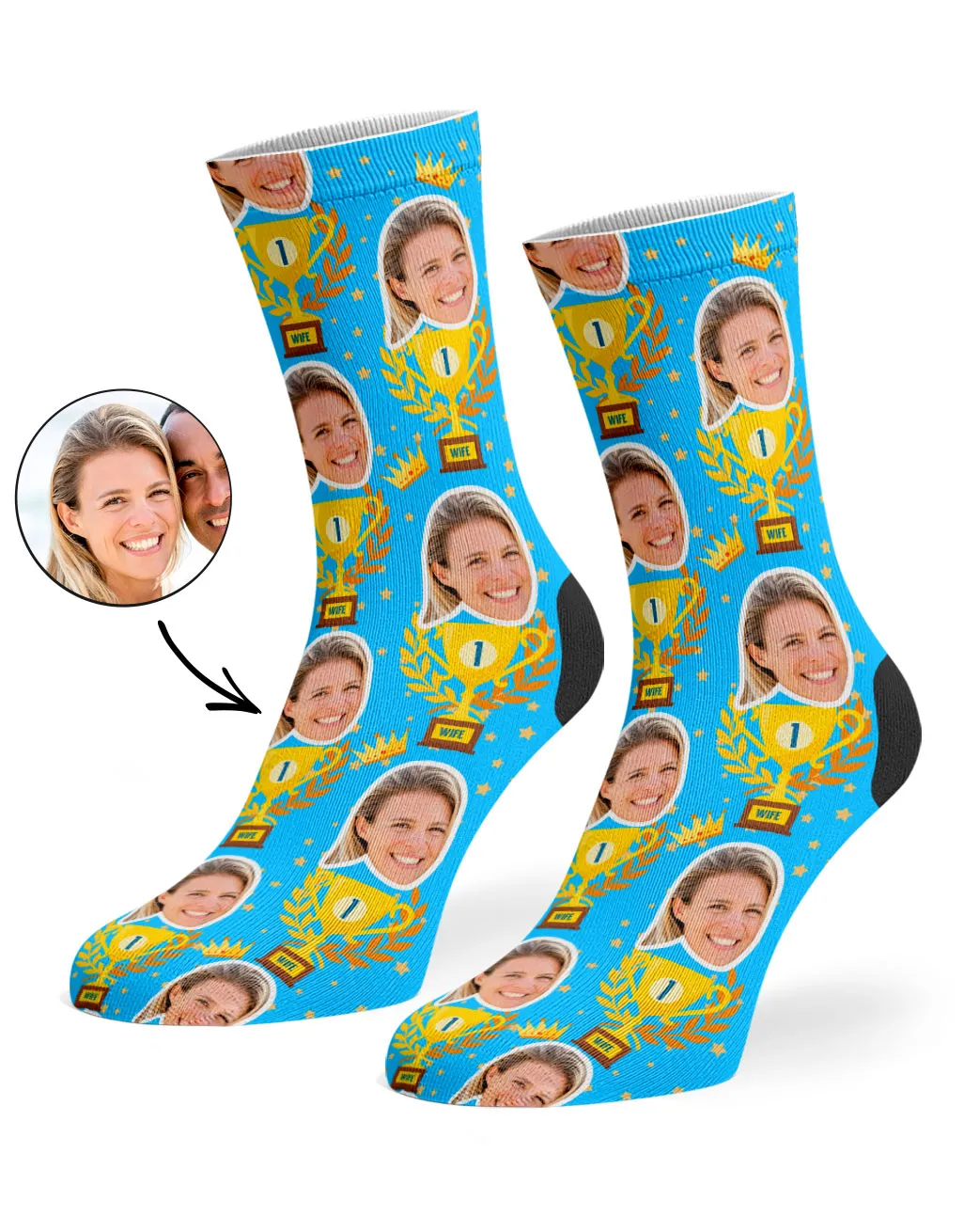 Trophy Wife Socks sold by Super Socks product image thumbnail 5