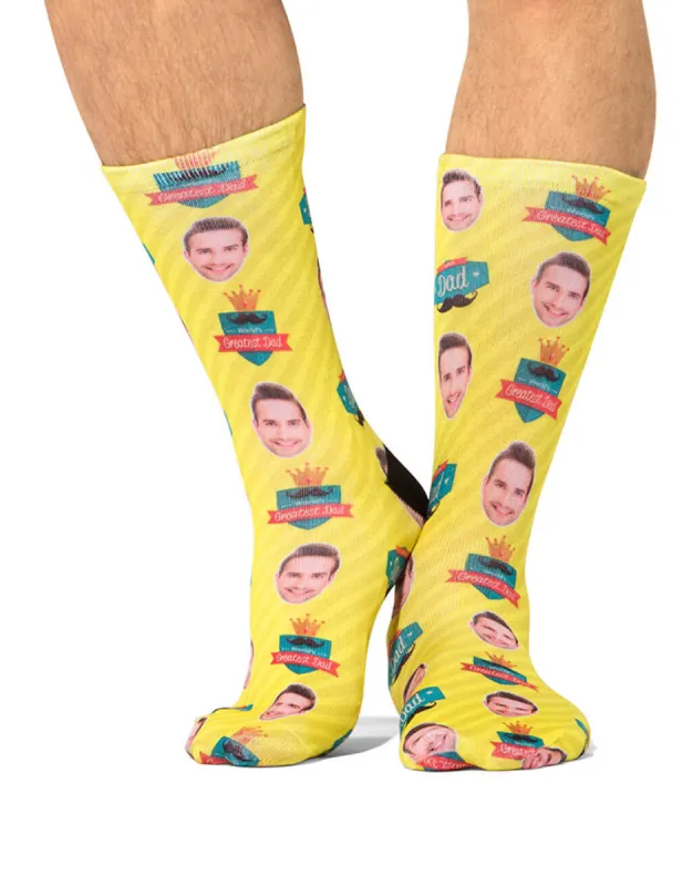 Greatest Dad Socks sold by Super Socks