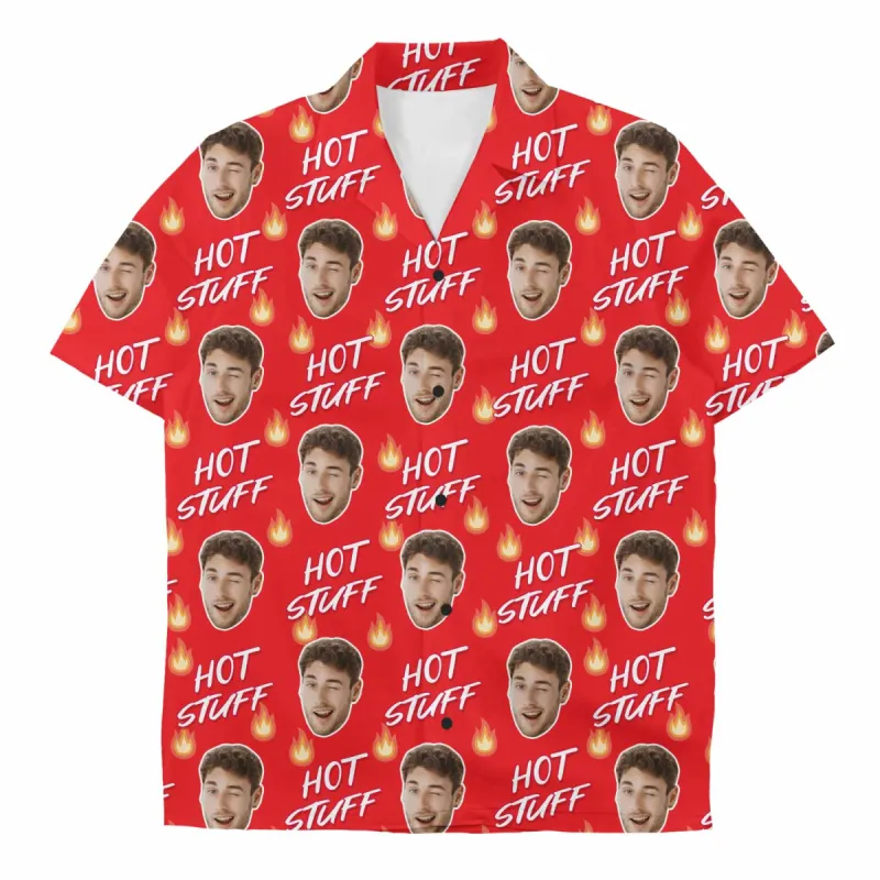 Hot Stuff Custom Hawaiian Shirt sold by Super Socks