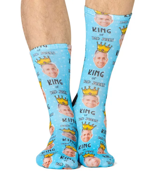 King Of Dad Jokes Socks sold by Super Socks