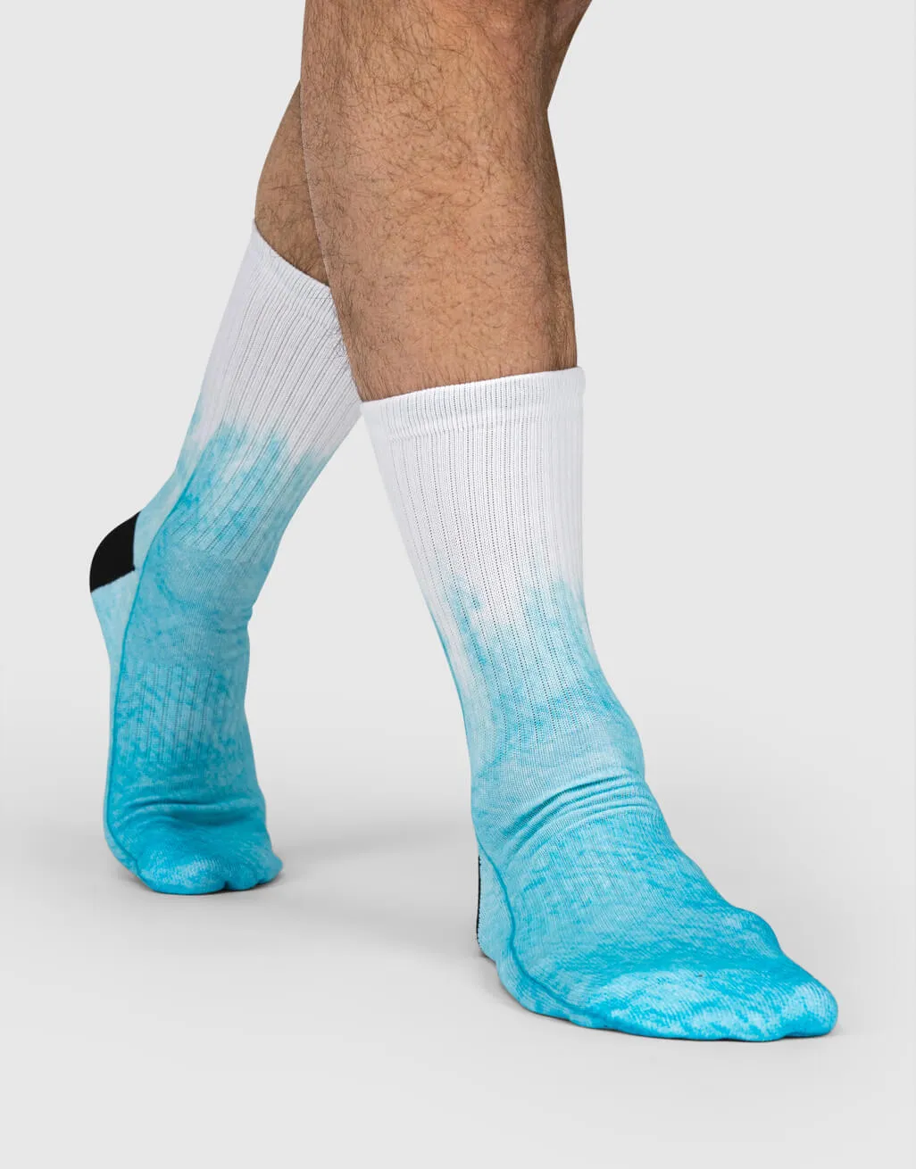 Blue Half Dye Socks sold by Super Socks product image thumbnail 2