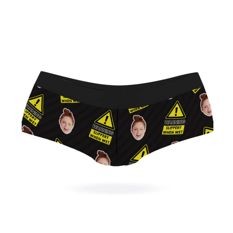 Slippery When Wet Knickers sold by Super Socks