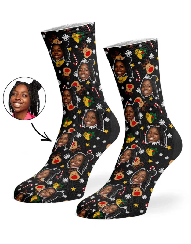 Reindeer Me Socks sold by Super Socks