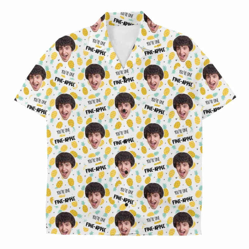 One Fineapple Custom Hawaiian Shirt made by Super Socks