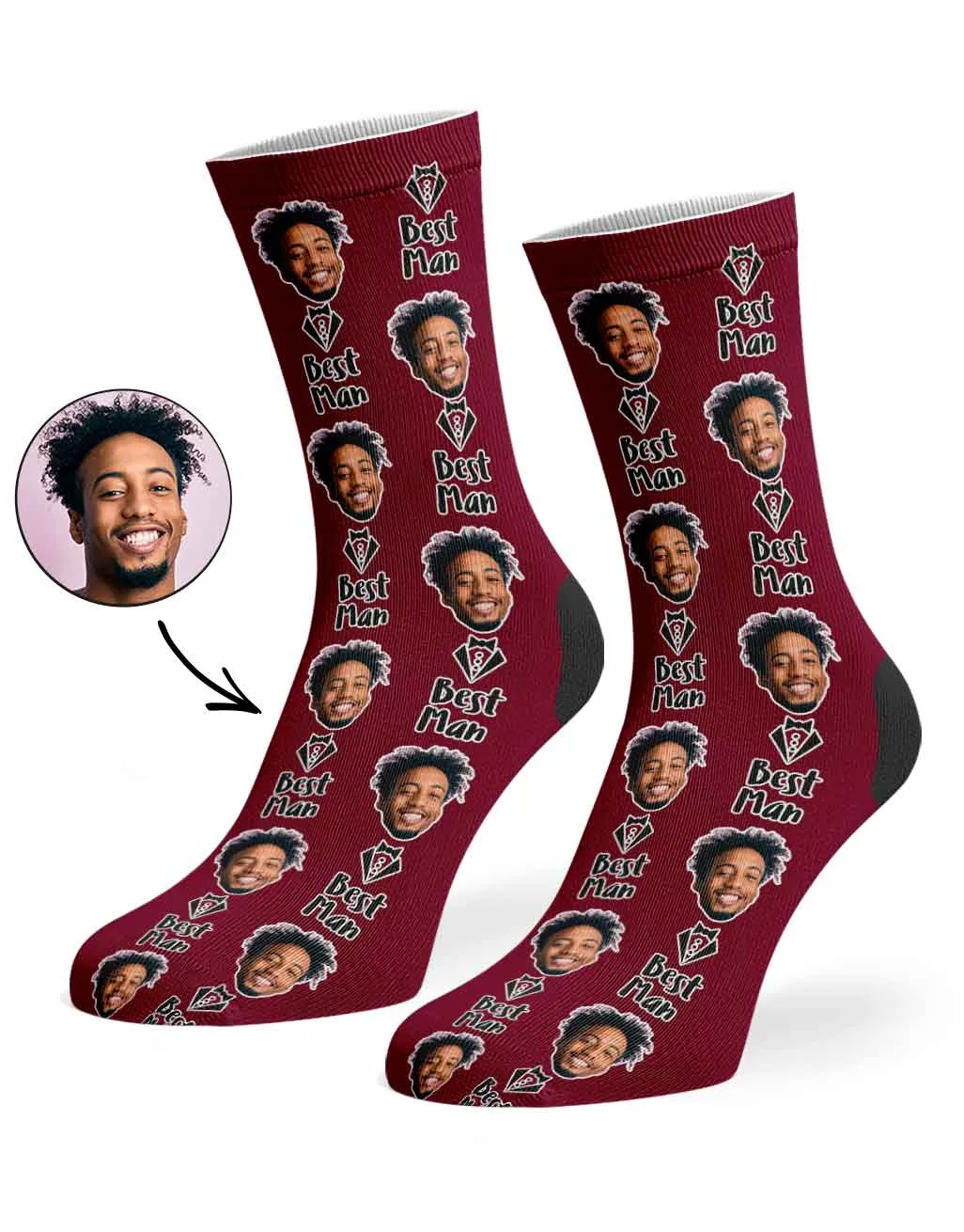 Best Man Socks sold by Super Socks product image thumbnail 5