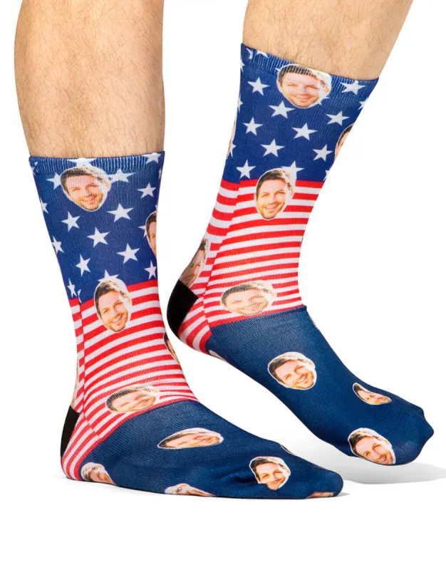 USA Flag Socks sold by Super Socks