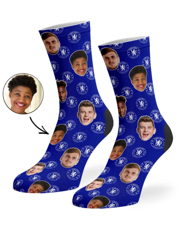 Chelsea Player Crest Socks sold by Super Socks