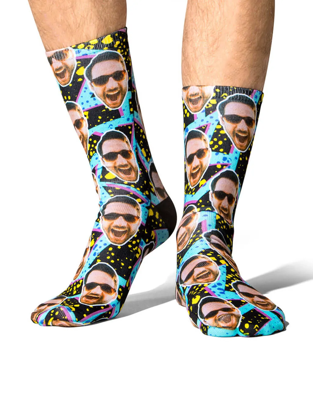 Retro Face Socks sold by Super Socks