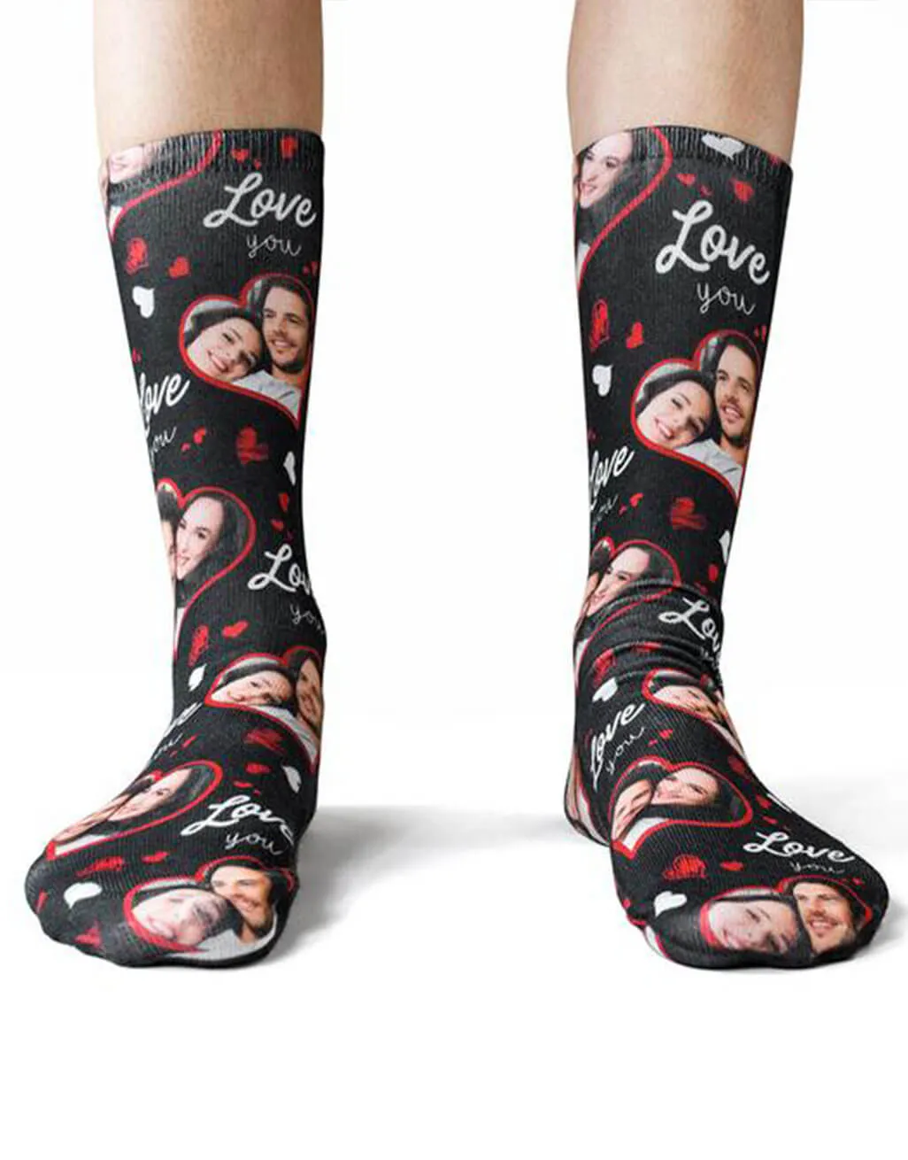 Heart Photo Collage Socks sold by Super Socks