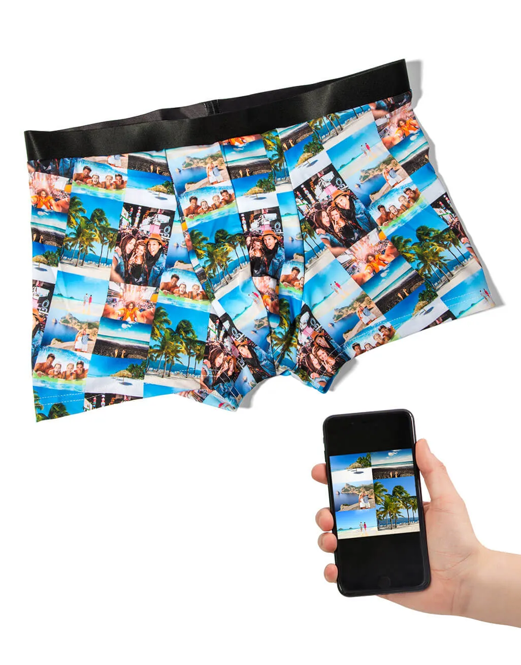 Photo Collage Boxers sold by Super Socks product image thumbnail 3