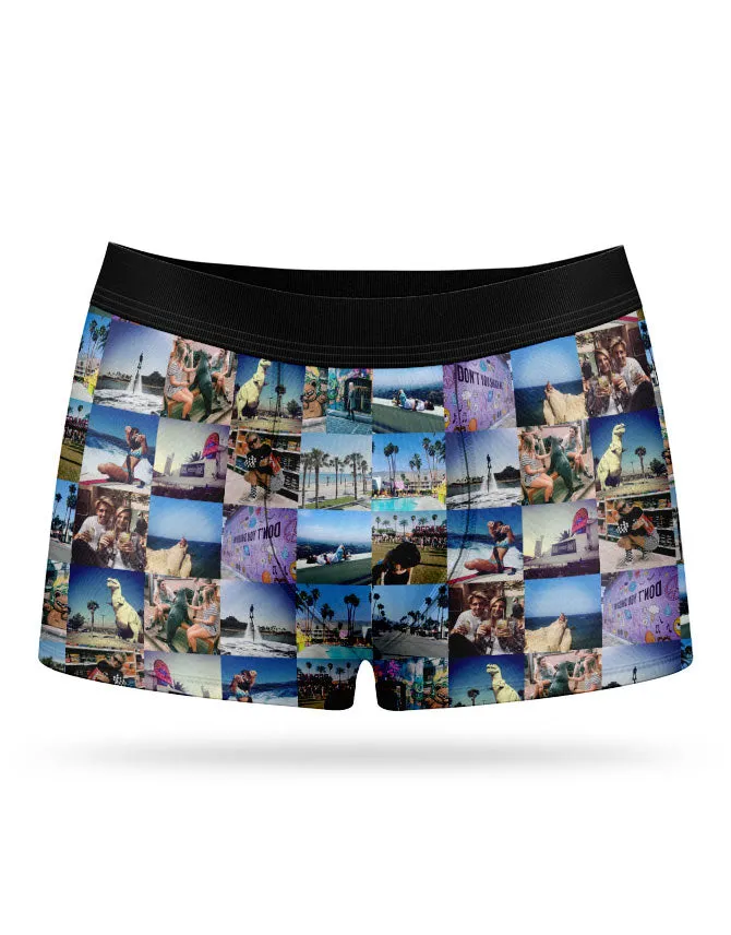 Photo Collage Boxers sold by Super Socks product image thumbnail 4