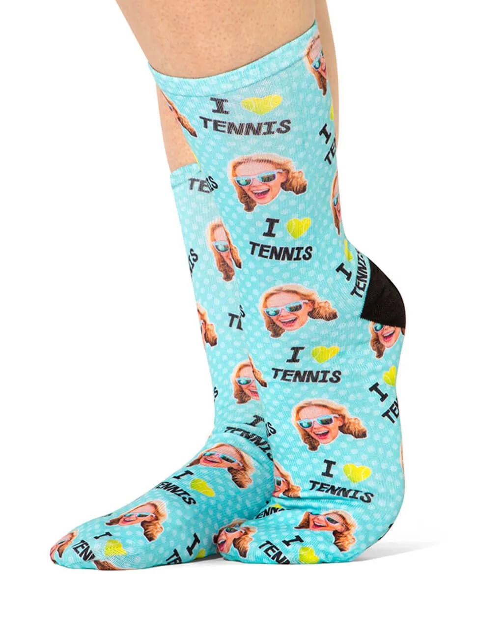 I Love Tennis Socks sold by Super Socks