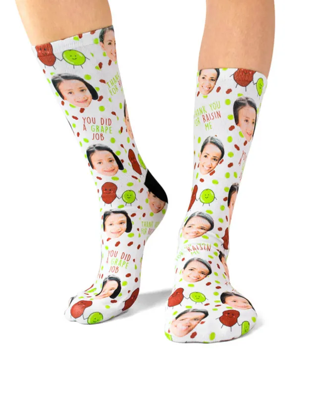 Raisin Me Socks sold by Super Socks