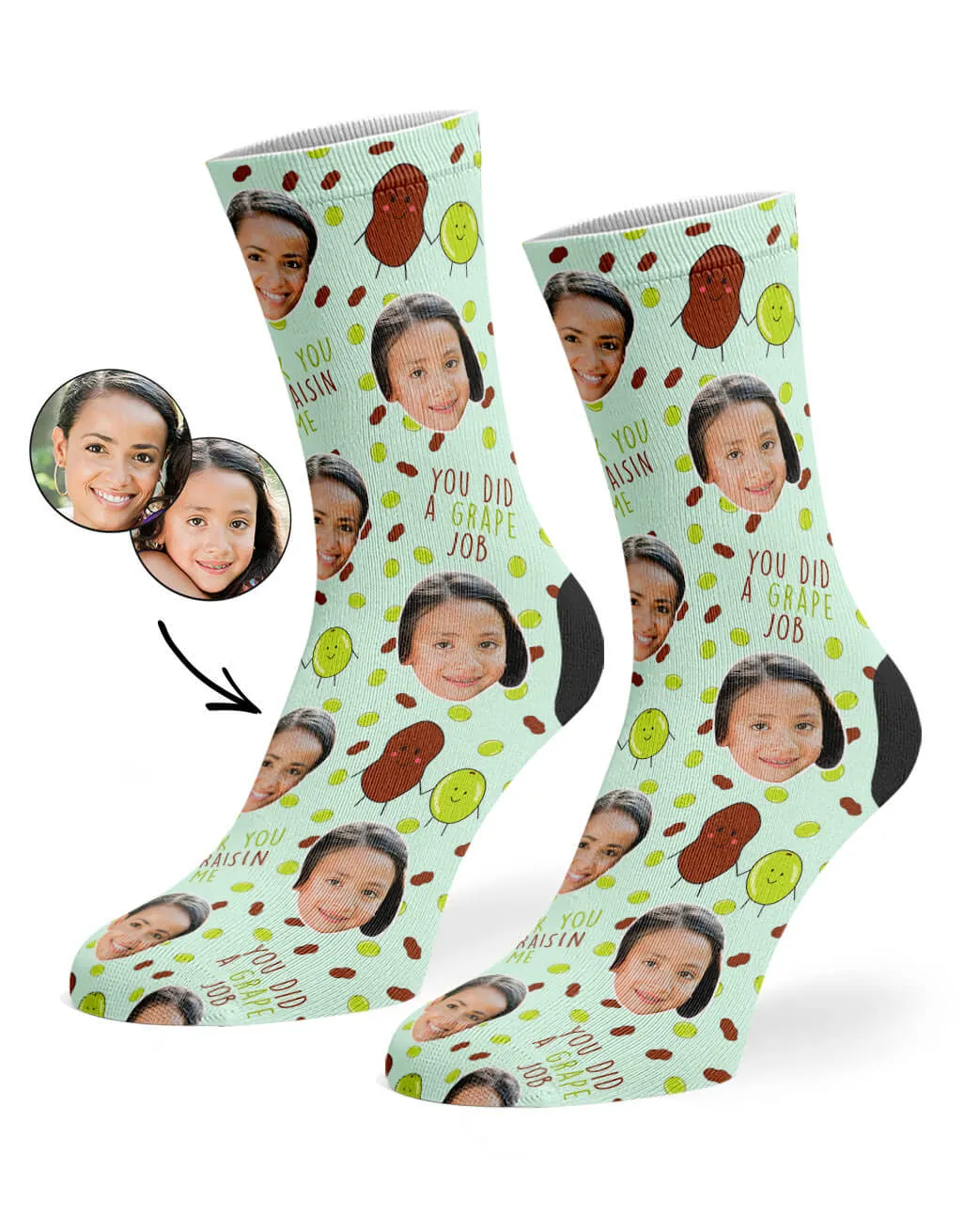 Raisin Me Socks sold by Super Socks product image thumbnail 5