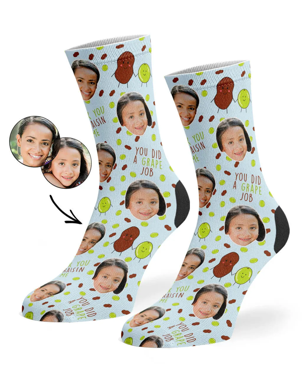 Raisin Me Socks sold by Super Socks product image thumbnail 4