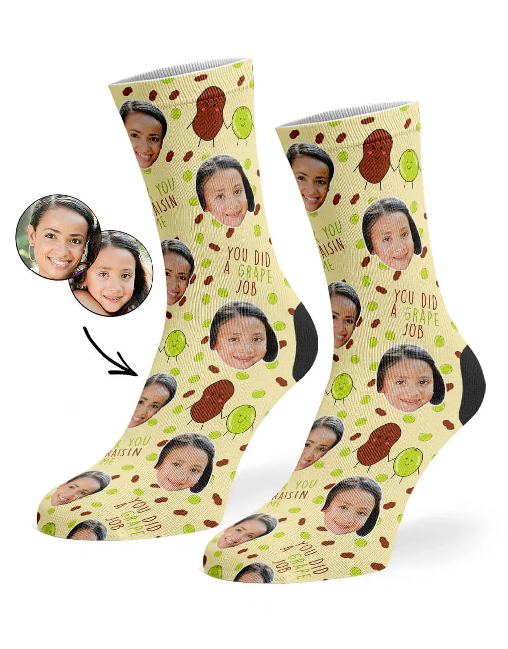 Raisin Me Socks sold by Super Socks product image thumbnail 2