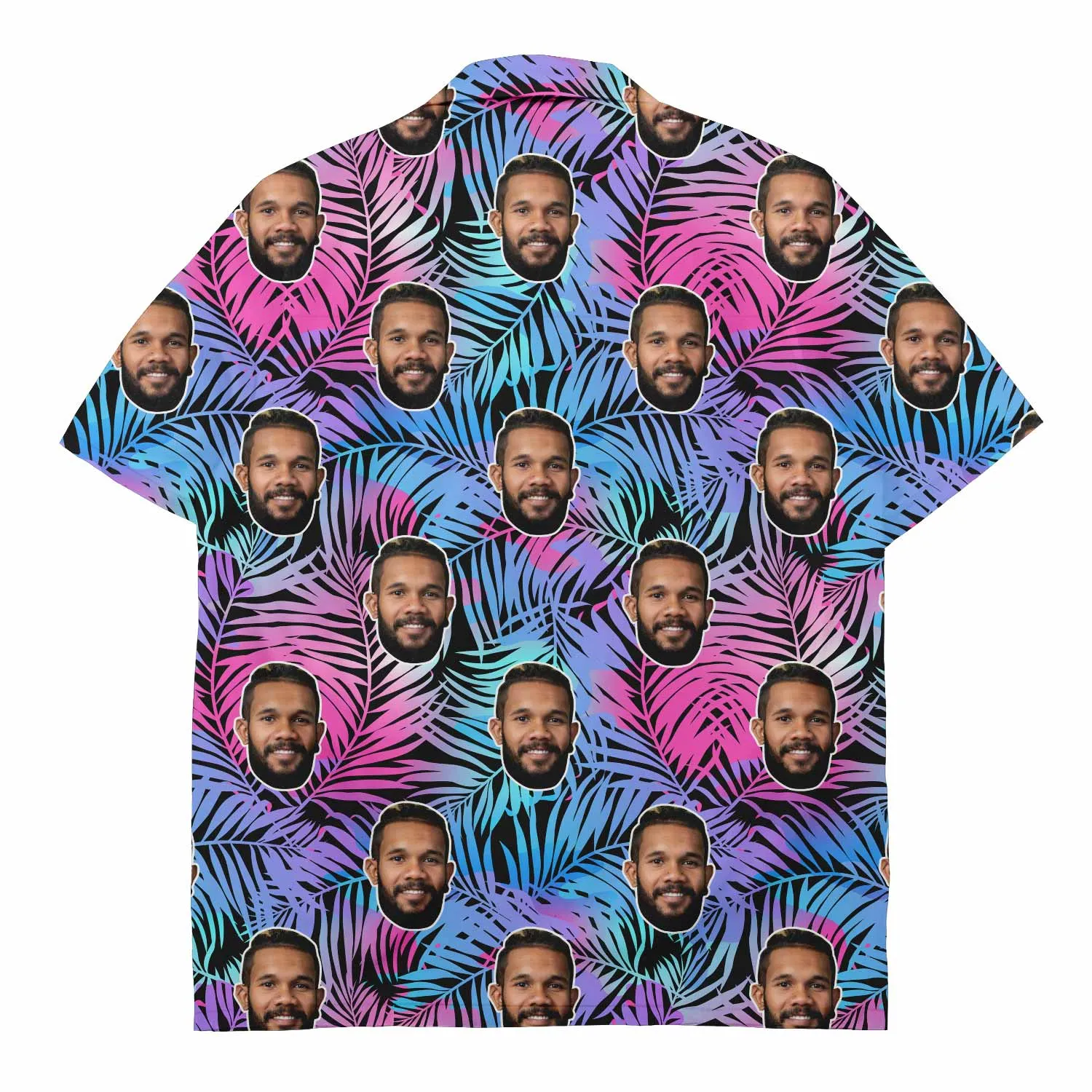 Neon Tropical Custom Hawaiian Shirt sold by Super Socks product image thumbnail 2
