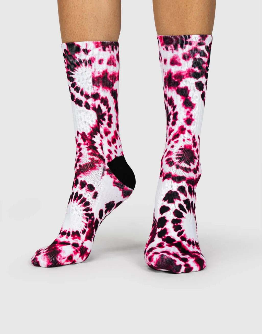 Pink Circle Tie Dye Socks sold by Super Socks product image thumbnail 4