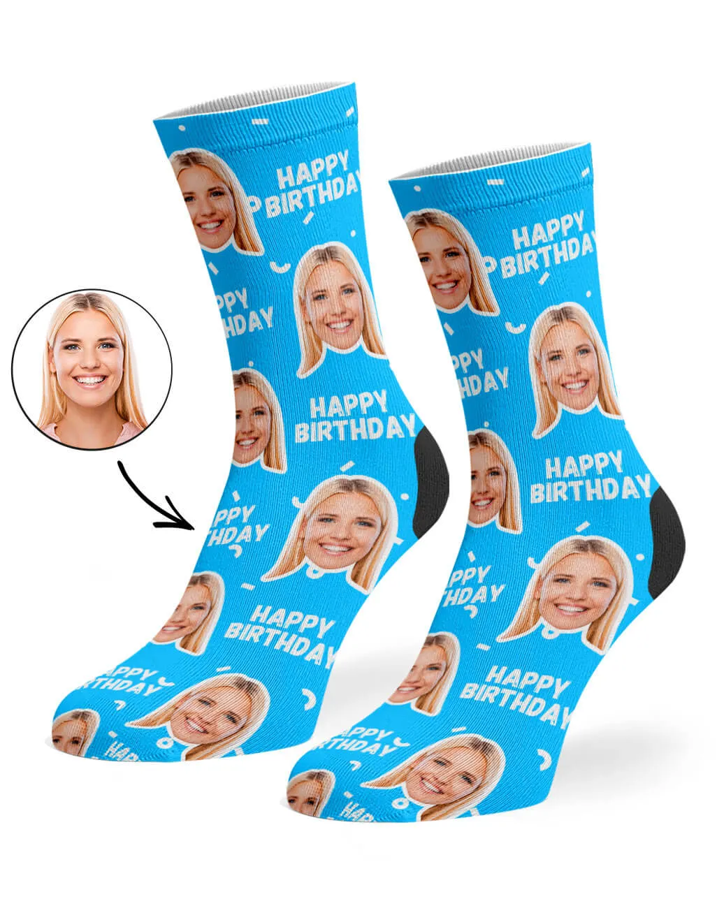 Happy Birthday Socks sold by Super Socks product image thumbnail 4