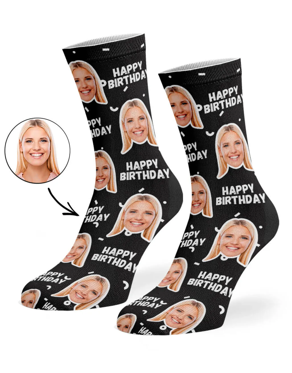 Happy Birthday Socks sold by Super Socks product image thumbnail 3
