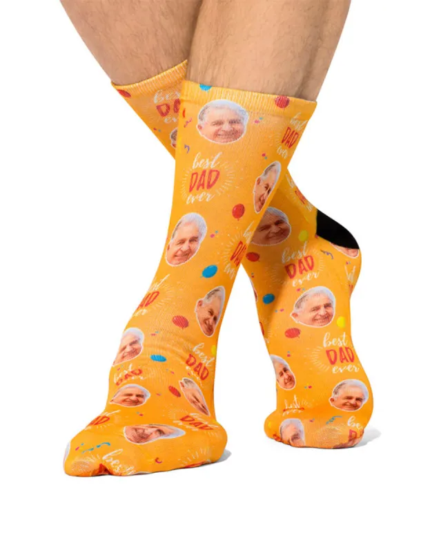 Balloons Best Dad Socks sold by Super Socks