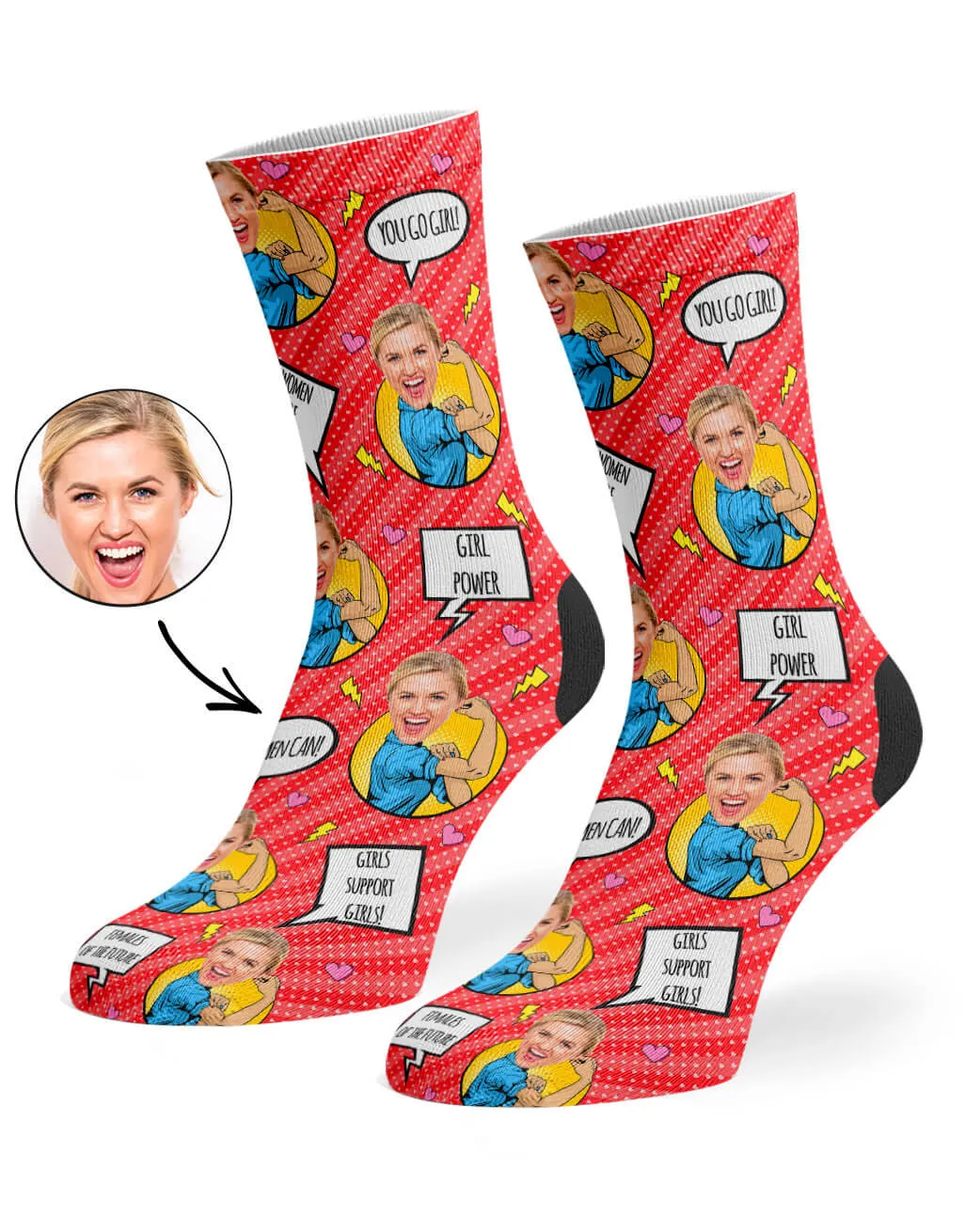 Strong Women Socks sold by Super Socks product image thumbnail 3