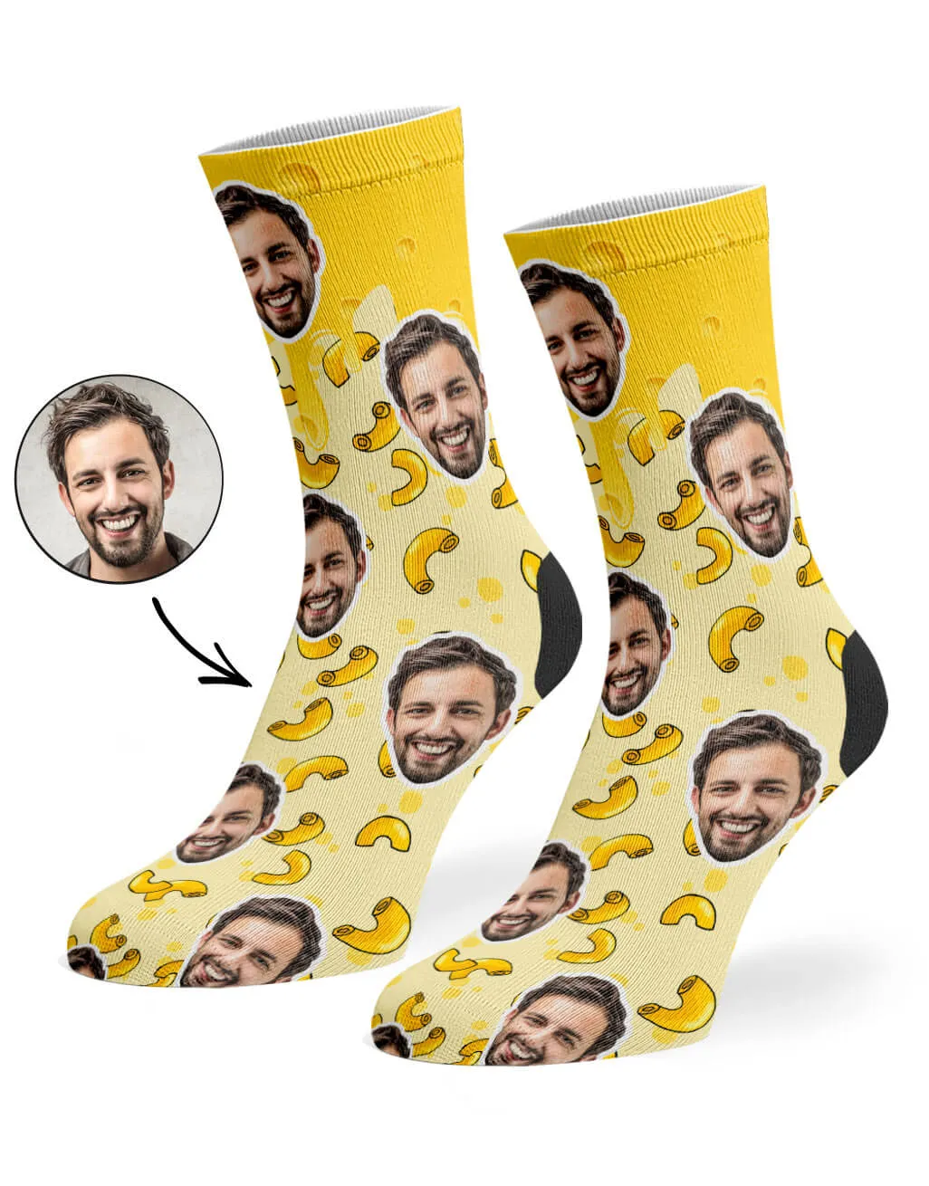 Mac & Cheese Socks sold by Super Socks product image thumbnail 4
