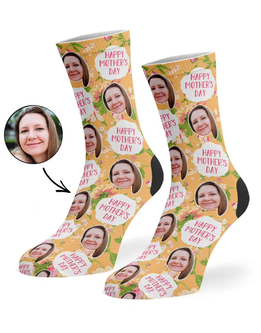 Mother's Day Flower Socks sold by Super Socks product image thumbnail 2