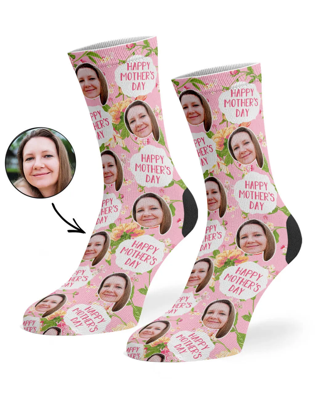 Mother's Day Flower Socks sold by Super Socks product image thumbnail 3