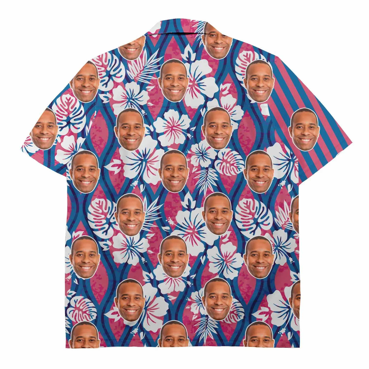 Custom Stripey Hawaiian Shirt sold by Super Socks product image thumbnail 2