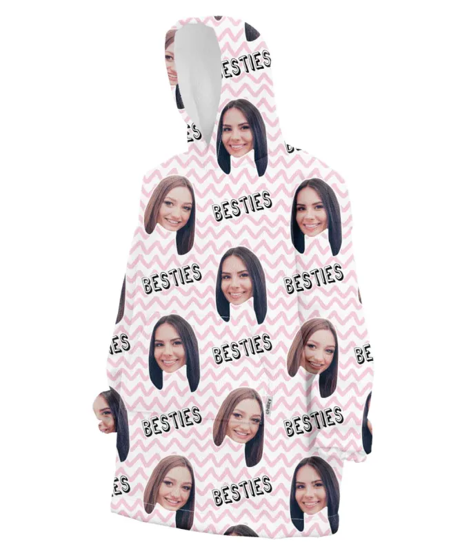 Besties Hoodie Blanket sold by Super Socks
