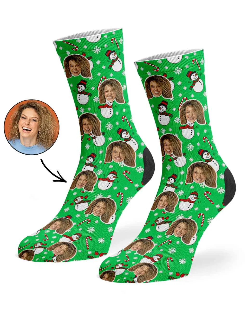 Snowman Me Socks sold by Super Socks product image thumbnail 4