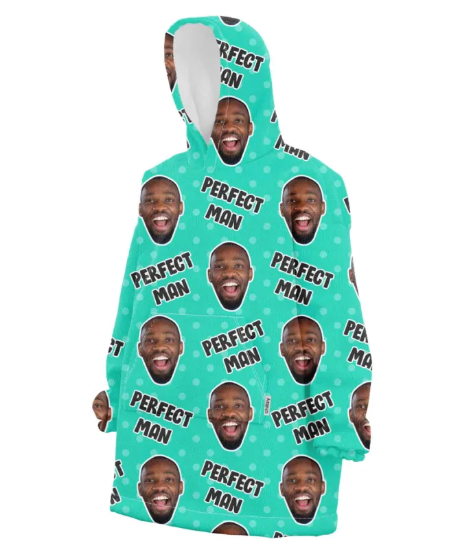 Perfect Man Hoodie Blanket sold by Super Socks