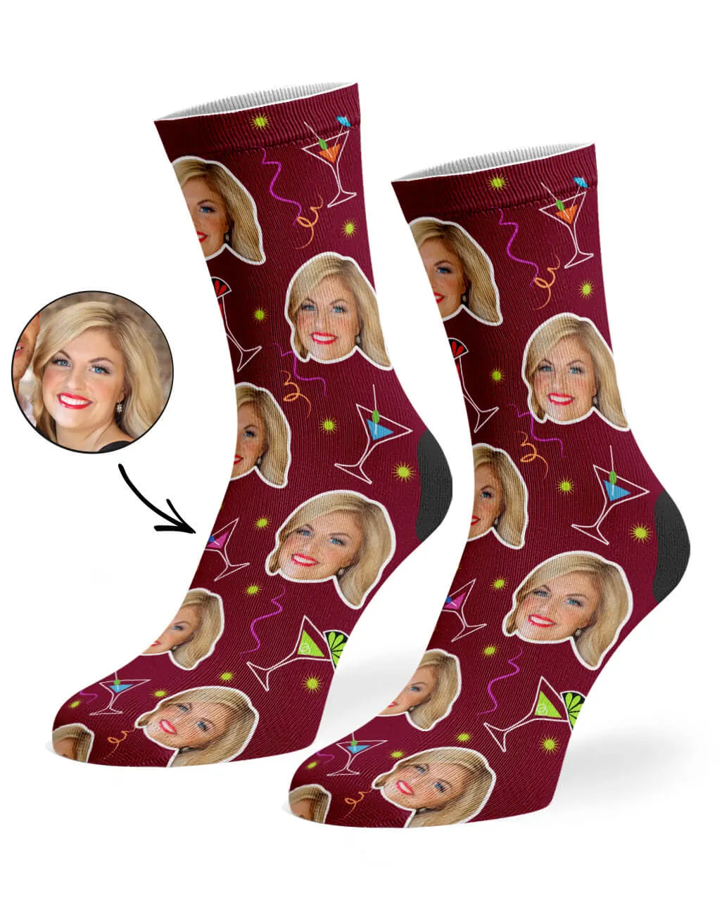 Martini Socks sold by Super Socks product image thumbnail 3