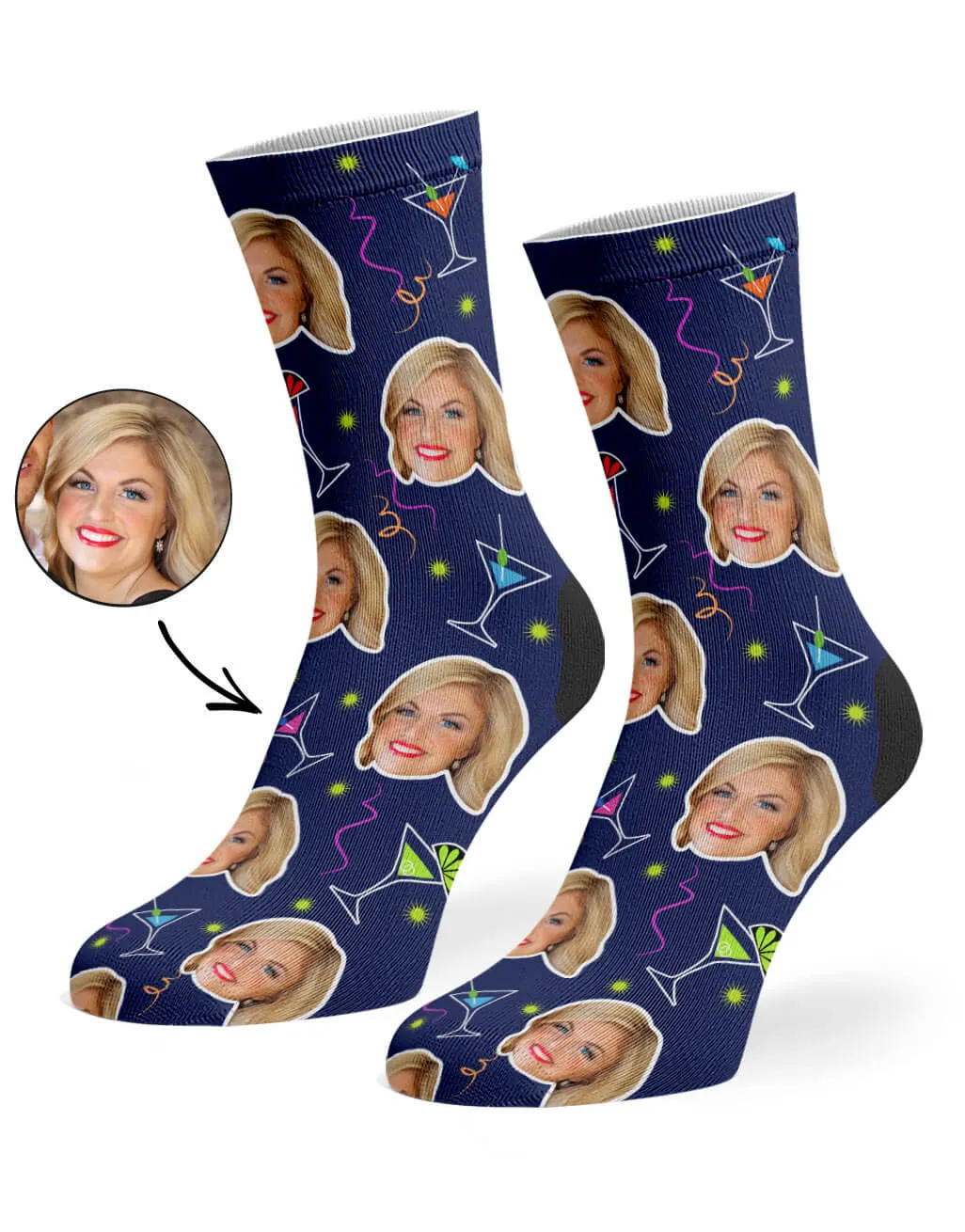 Martini Socks sold by Super Socks product image thumbnail 5