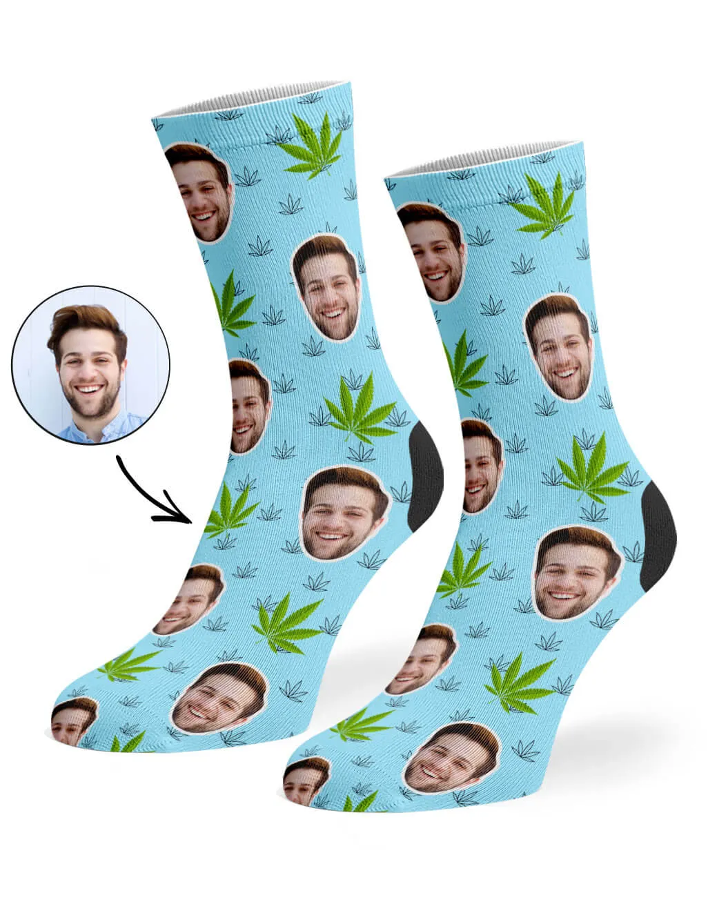 Marijuana Socks sold by Super Socks product image thumbnail 3