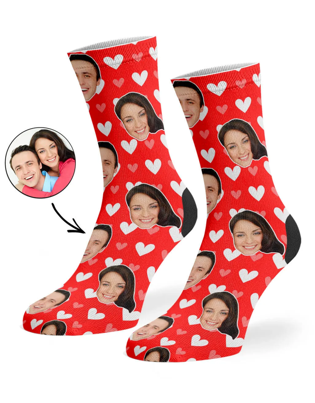 Hearts Socks sold by Super Socks product image thumbnail 2