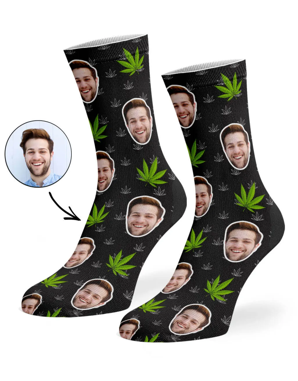 Marijuana Socks sold by Super Socks product image thumbnail 2