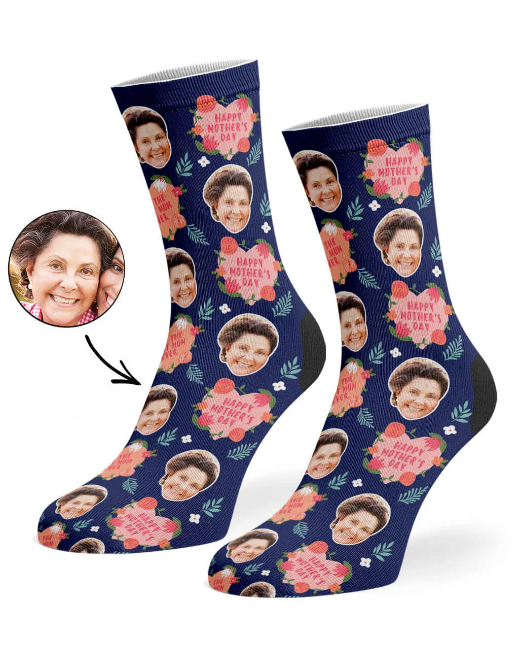 Happy Mother's Day Socks sold by Super Socks product image thumbnail 5