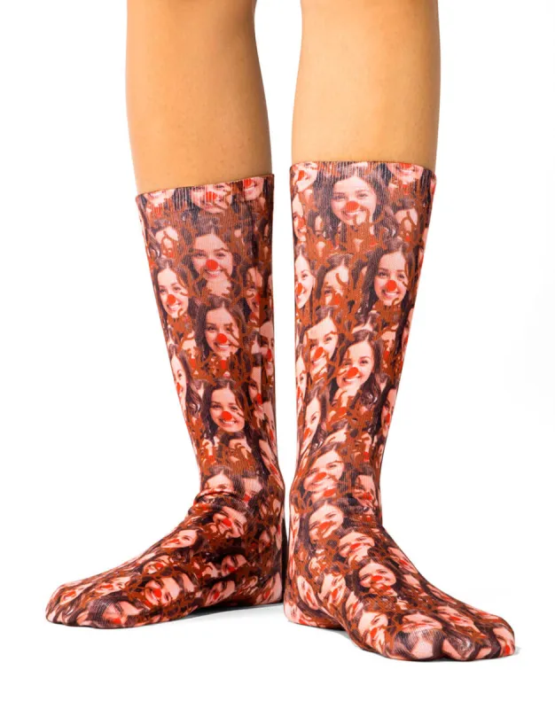 Reindeer Mash Socks made by Super Socks
