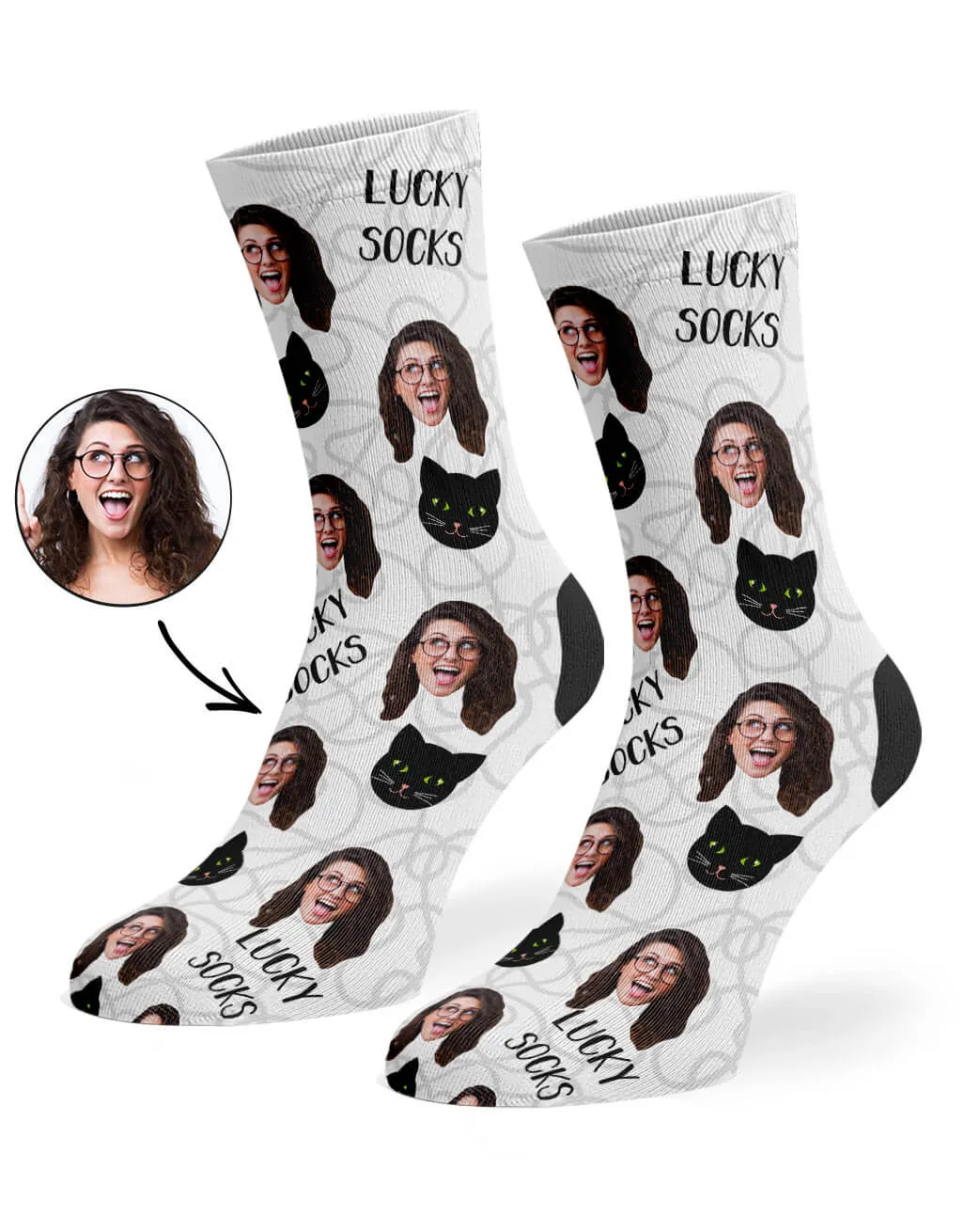 Lucky Cat Socks sold by Super Socks product image thumbnail 3
