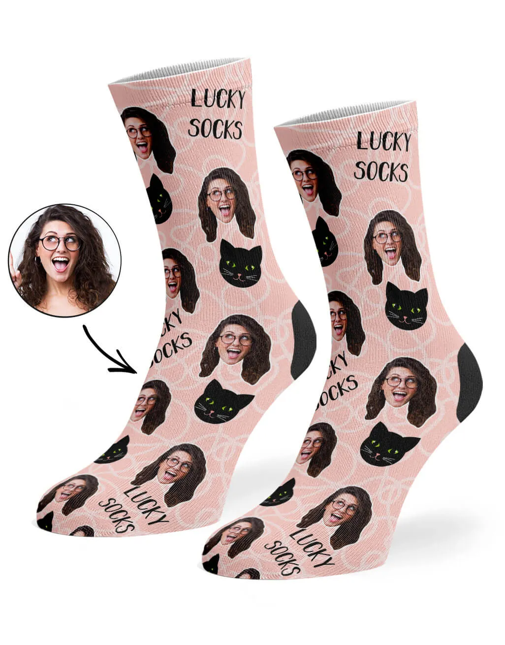 Lucky Cat Socks sold by Super Socks product image thumbnail 2