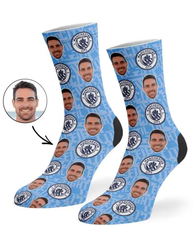 Man City 'Til The End Socks sold by Super Socks