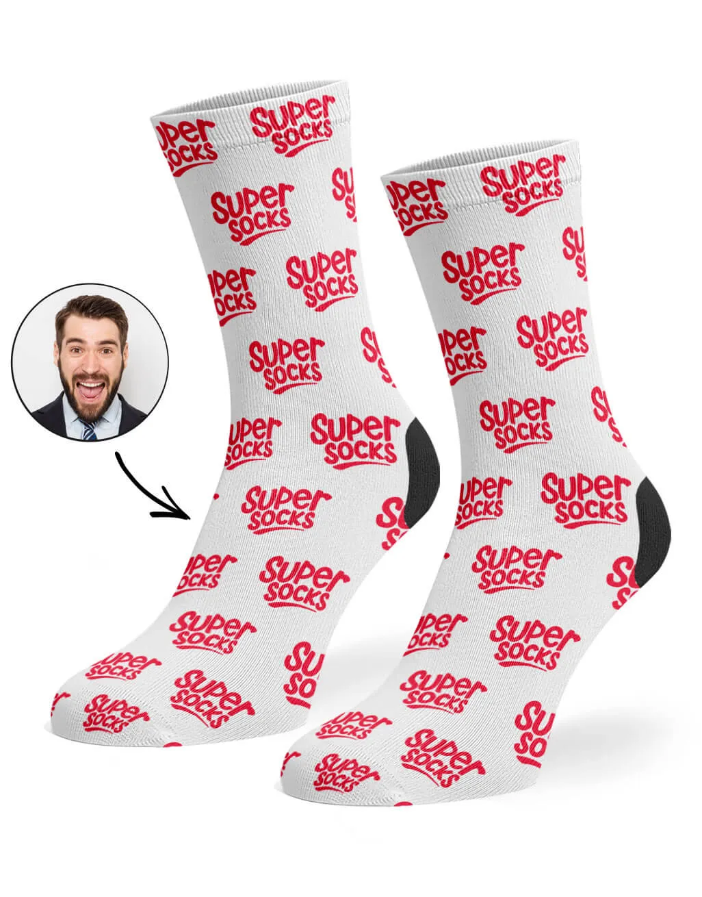 Your Logo Socks sold by Super Socks product image thumbnail 4