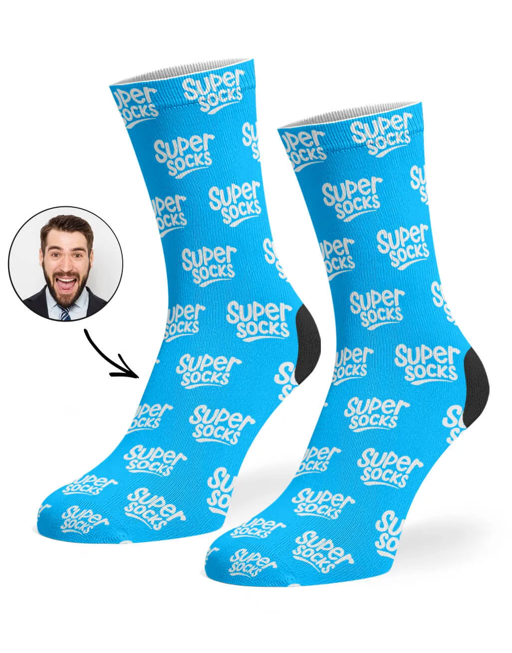 Your Logo Socks sold by Super Socks product image thumbnail 5