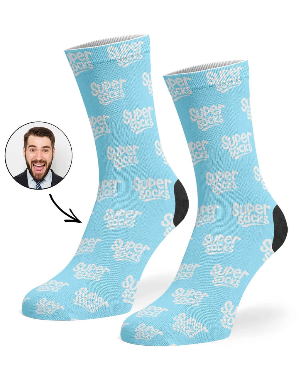 Your Logo Socks sold by Super Socks product image thumbnail 3